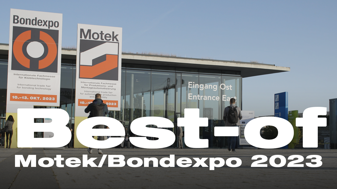Bondexpo Internationale Fachmesse für Klebtechnologie best of motek bondexpo 2023