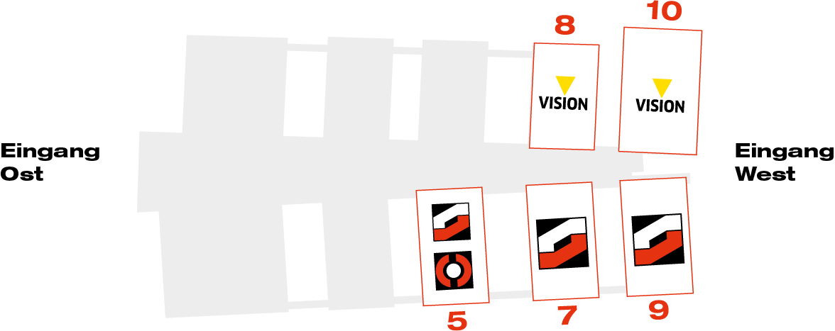 Bondexpo Internationale Fachmesse für Klebtechnologie Hallenplan 2026 DE