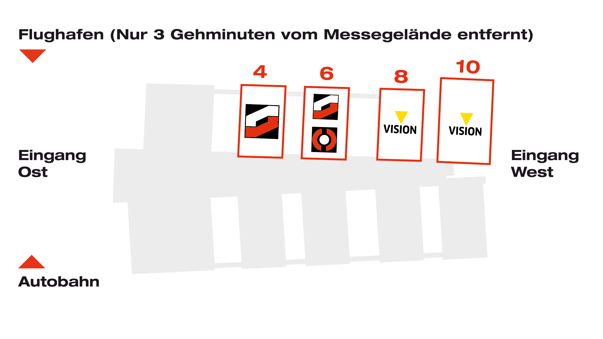 Bondexpo Internationale Fachmesse für Klebtechnologie Hallenuebersicht Motek 2026 HD DE